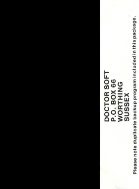 Gorph (1984)(Doctor Soft) box cover back